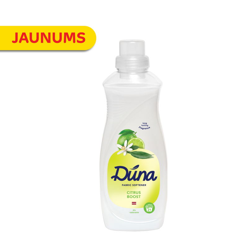 DŪNA Citrus Boost laundry softener, 750ml