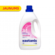 KASTANIS 3in1 Sensitive veļas mazgāšanas līdzeklis, 1800ml