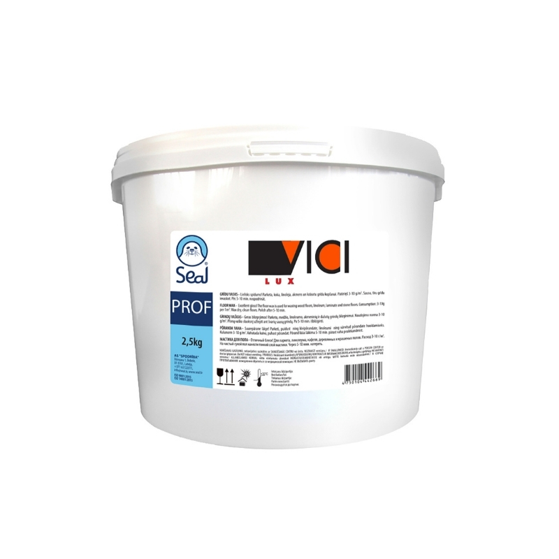 VICI-LUX бесцветный воск для пола 2,5 кг